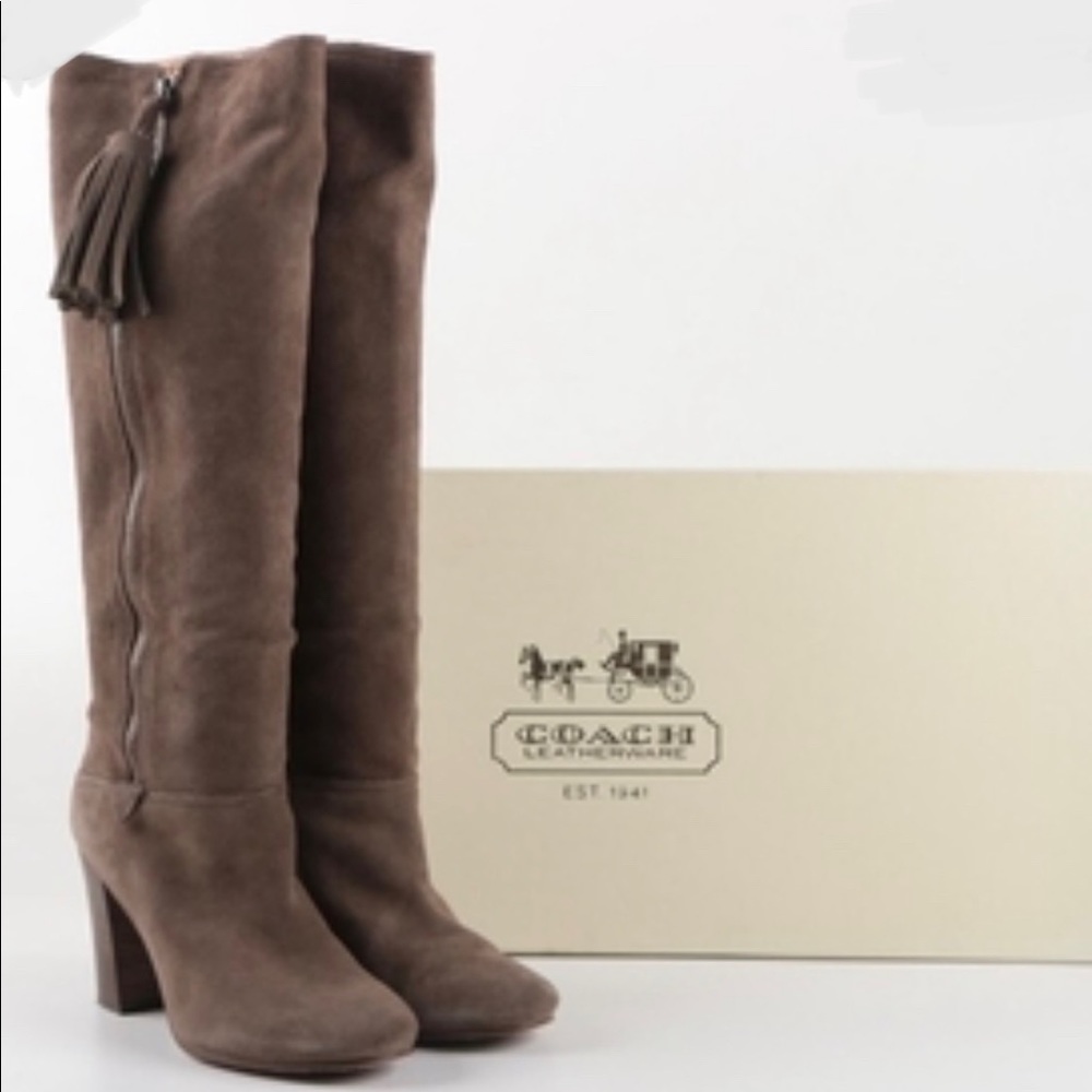 Coach | Therese Tall Suede Boot - 8.5M